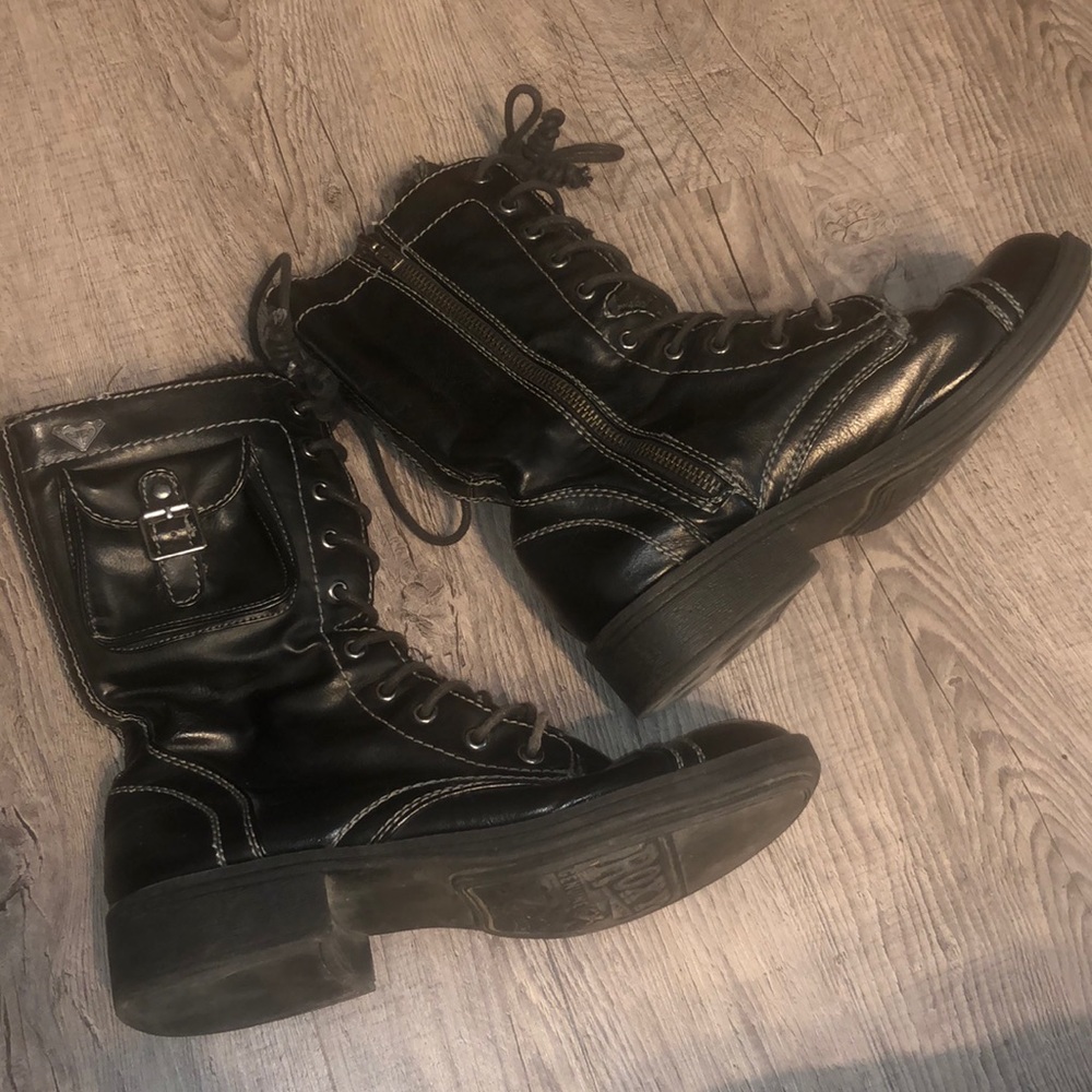 Roxy combat boots